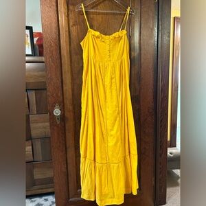 Maeve Yellow Maxi Dress